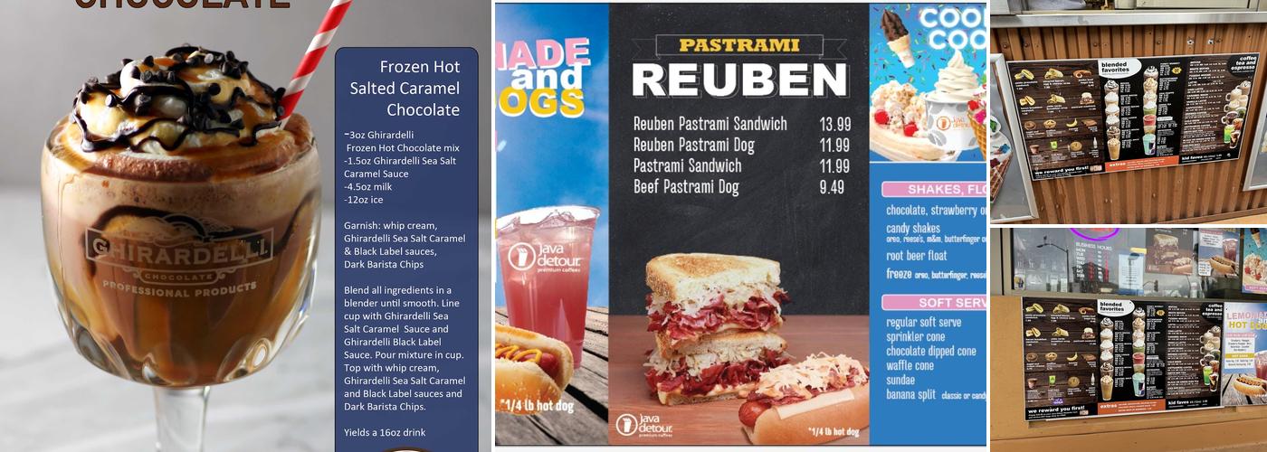 Java Detour Menu