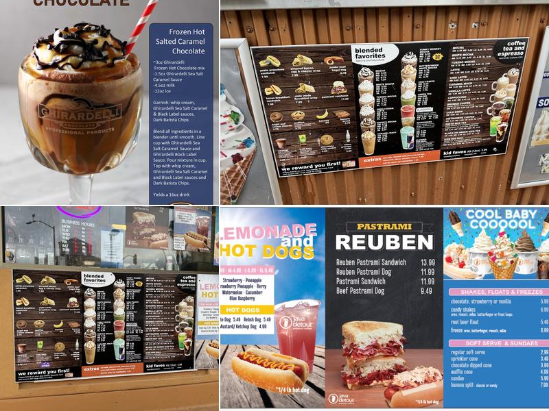 Java Detour Menu