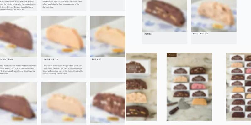 Murdick's Fudge Menu