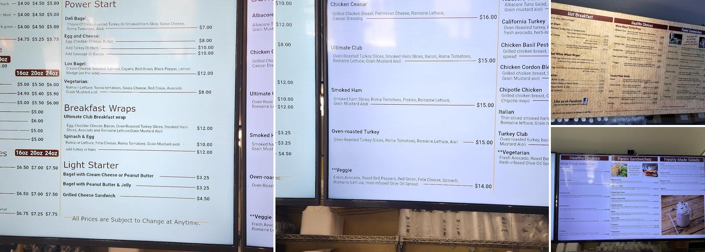 Hyper Coffee Menu