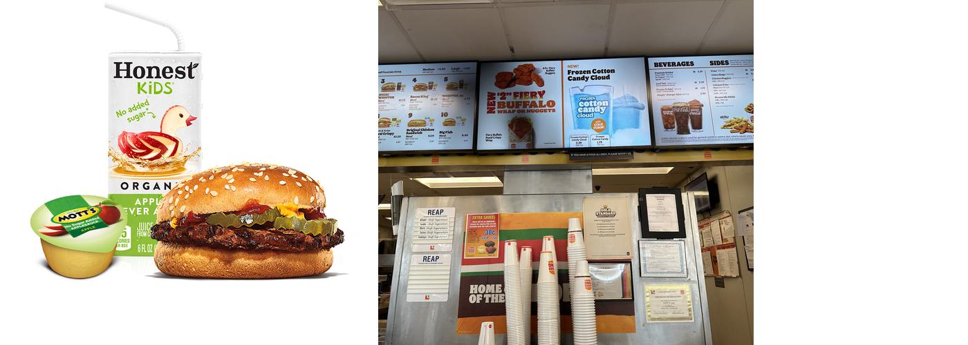 Burger King Menu