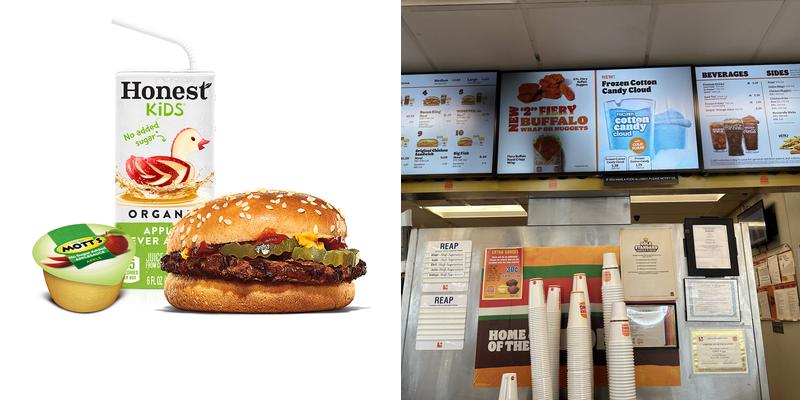 Burger King Menu