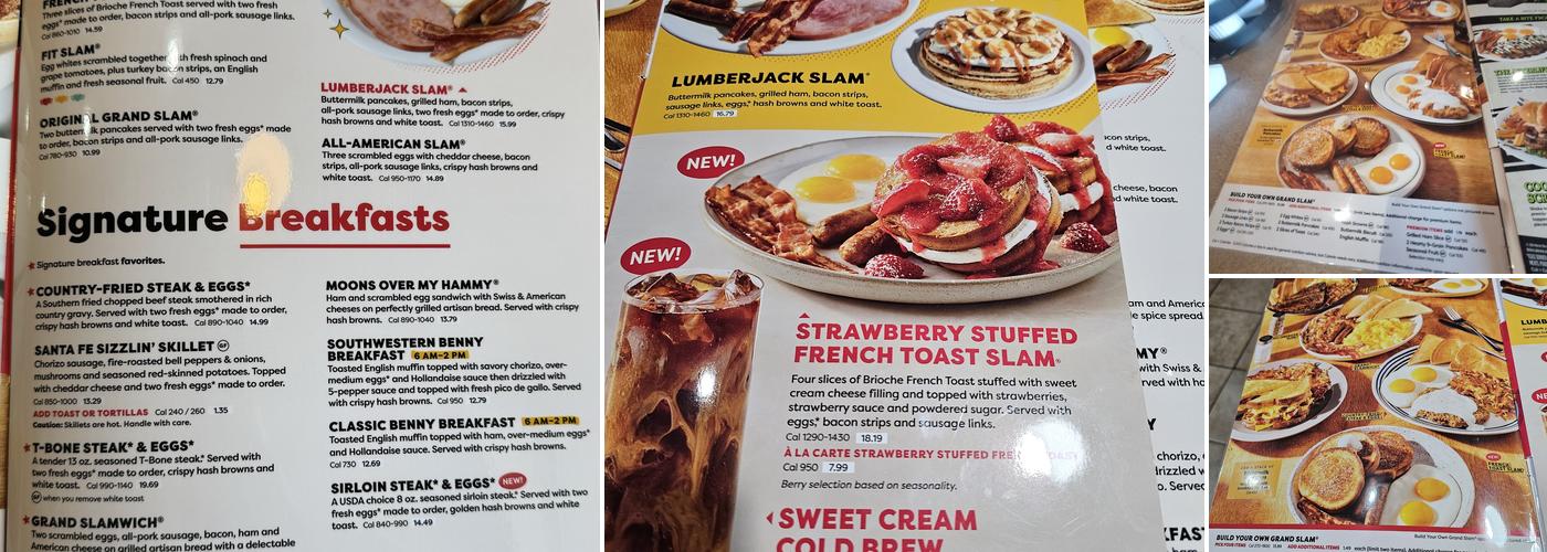 Denny's Menu