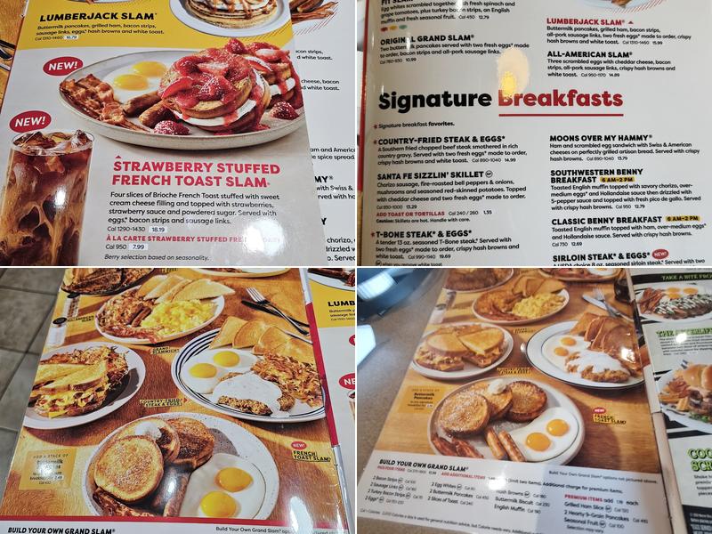 Denny's Menu