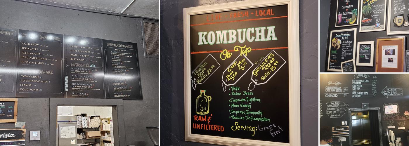 Common Grounds Brew & Roastery Menu