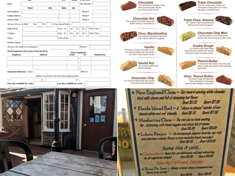 Country Kettle Chowda Menu