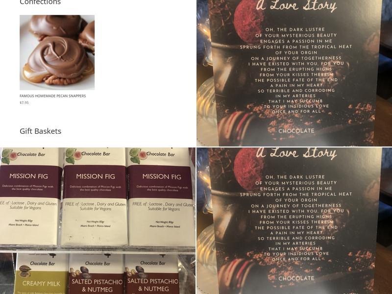 Dolce Mare Menu