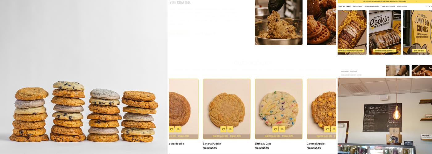 Jonny Boy Cookies Menu