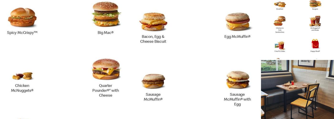 McDonald's Menu