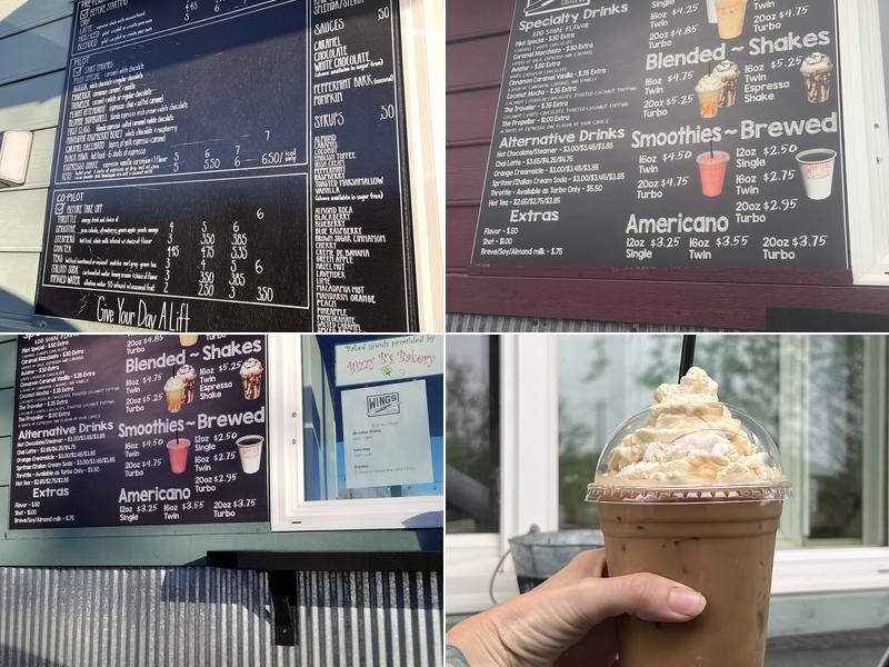 Wings Coffee Co. Menu