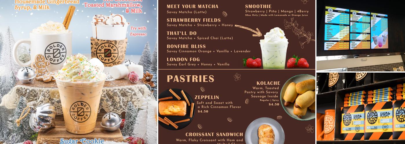 Bolder Coffee Menu
