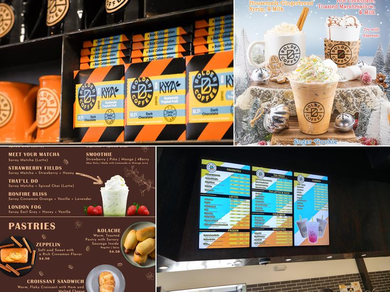 Bolder Coffee Menu