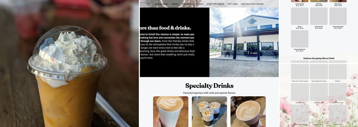 Grind Coffee & Bistro Menu