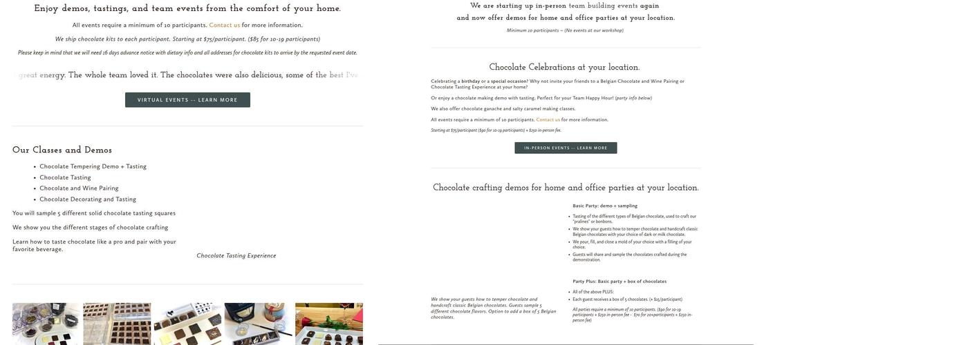 Emma's Delights Menu