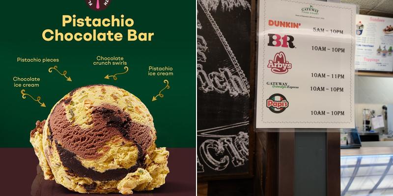Baskin-Robbins Menu