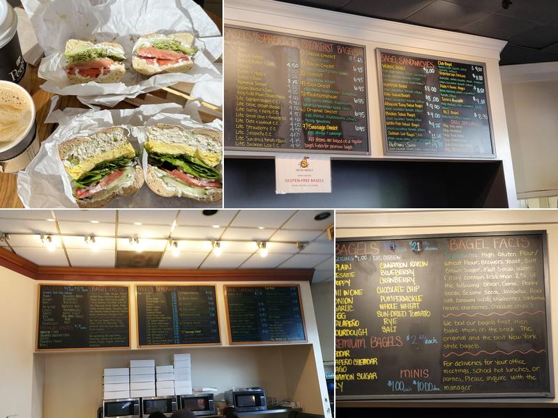 House of Bagels Menu