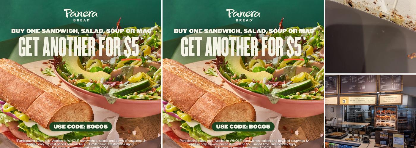 Panera Bread Menu