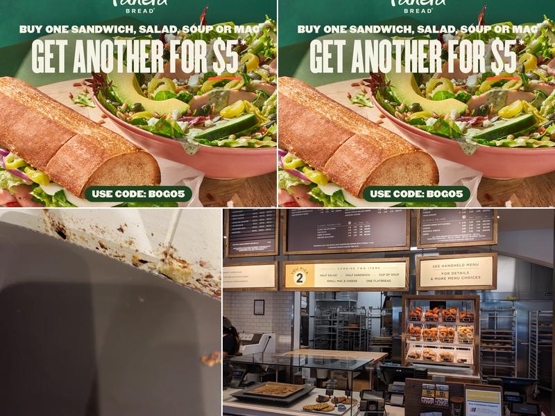 Panera Bread Menu