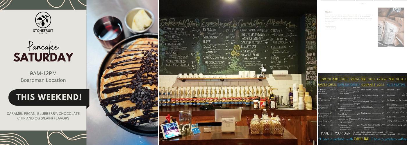 StoneFruit Coffee Menu