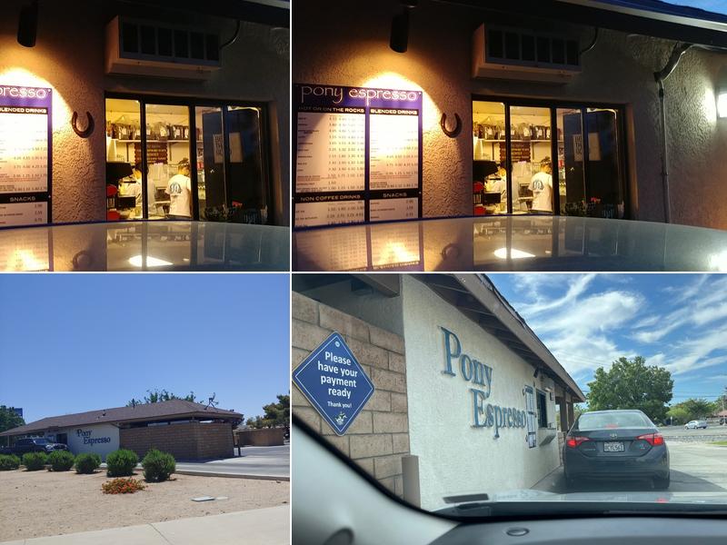 Pony Espresso Sierra Vista Shopping Center, 1355 N Norma St, Ridgecrest