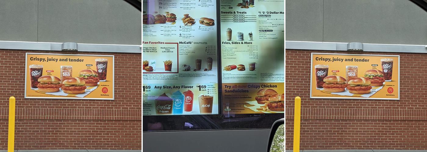 McDonald's Menu