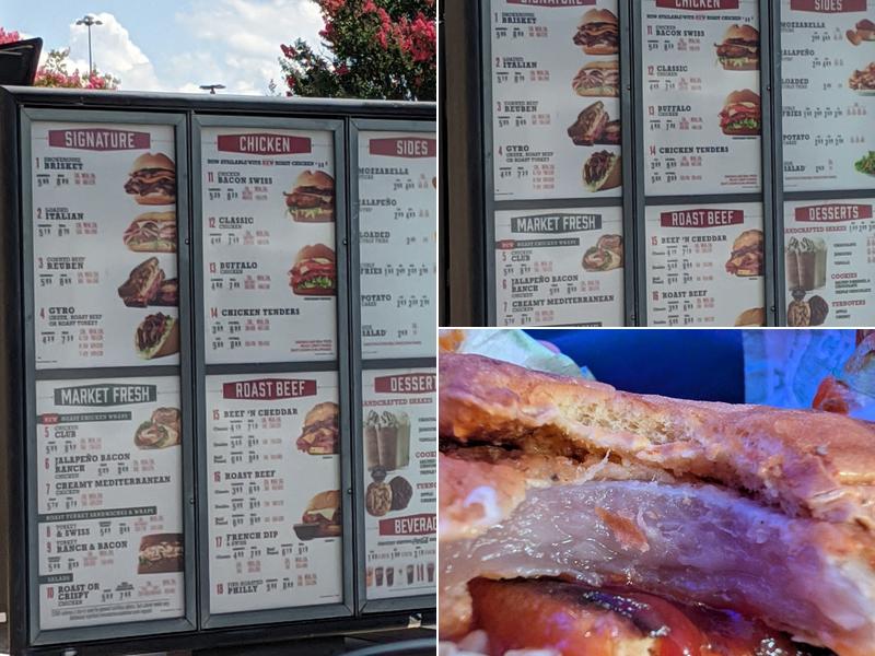 Arby's Menu