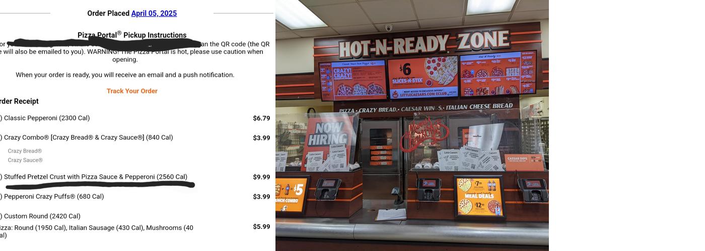Little Caesars Pizza Menu
