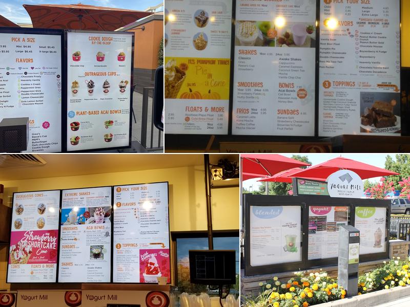 Yogurt Mill Menu