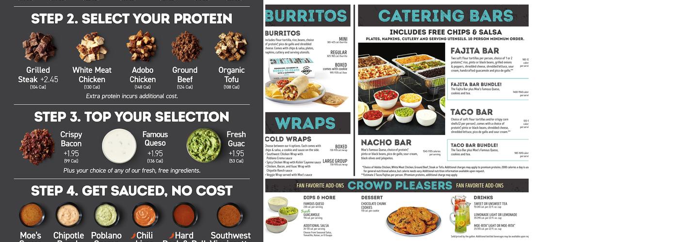 Moe's Southwest Grill Menu