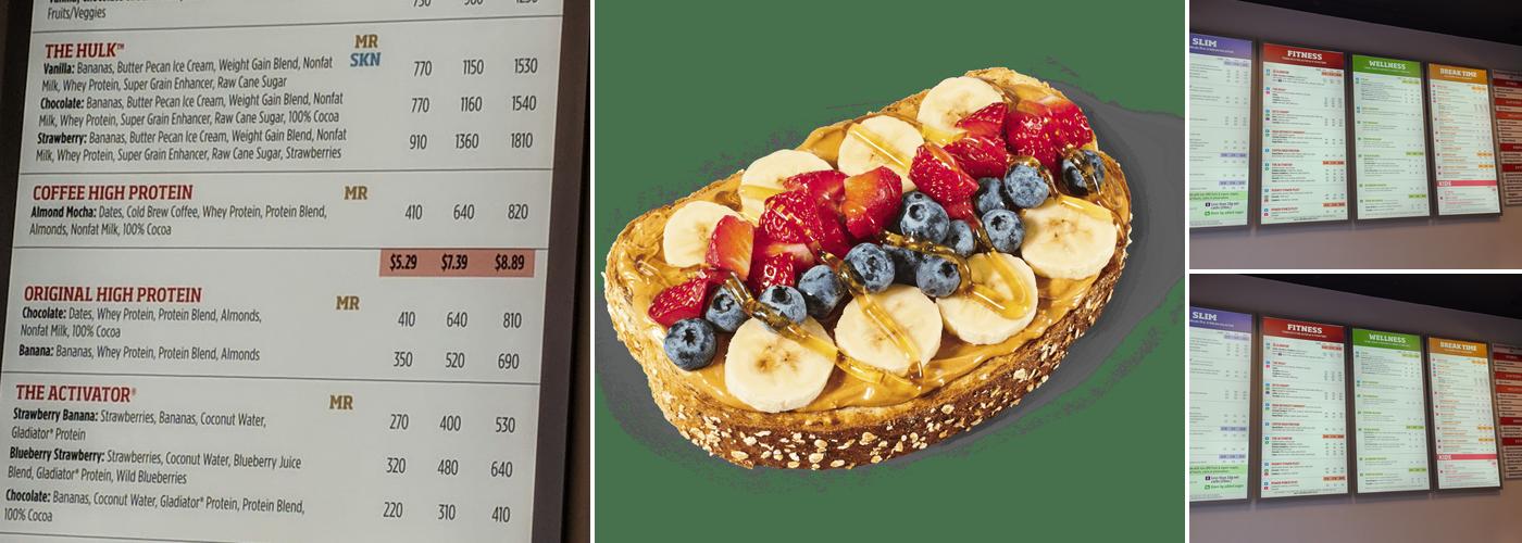 Smoothie King Menu