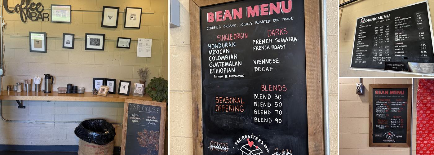 Trager Brothers Coffee 2.0 Menu