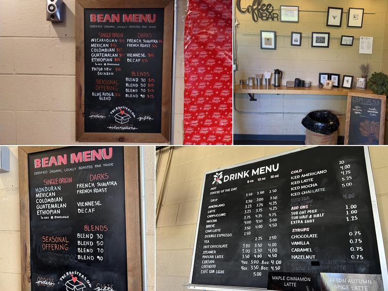 Trager Brothers Coffee 2.0 Menu