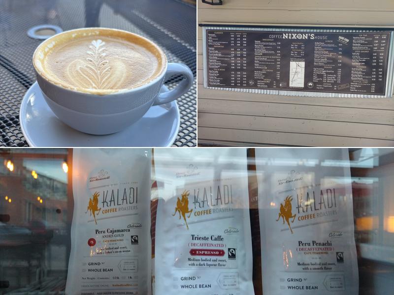 Nixon's Coffee House Menu