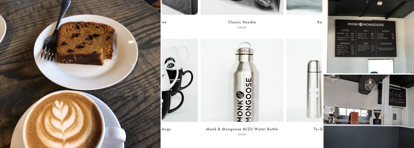 Monk & Mongoose Coffee Co Menu