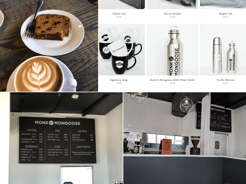 Monk & Mongoose Coffee Co Menu