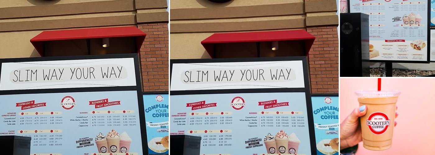 Scooter's Coffee Menu