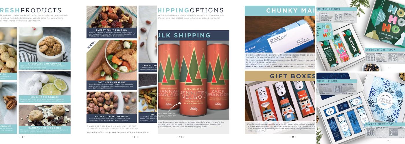 Sofia's Cookies Menu