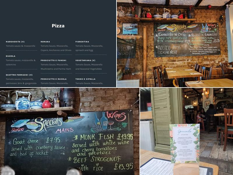 Al Forno Wimbledon Menu