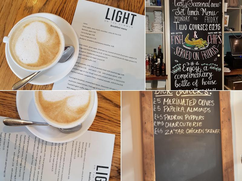Light on the Common Restaurant Menu