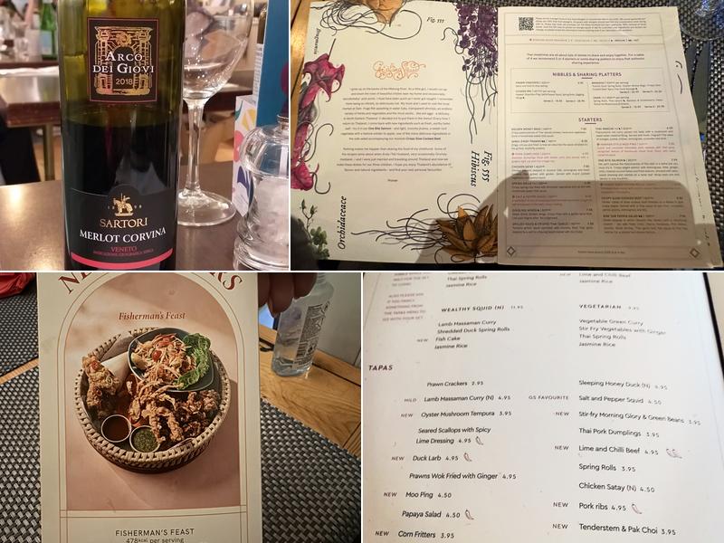 Giggling Squid - Wimbledon Menu