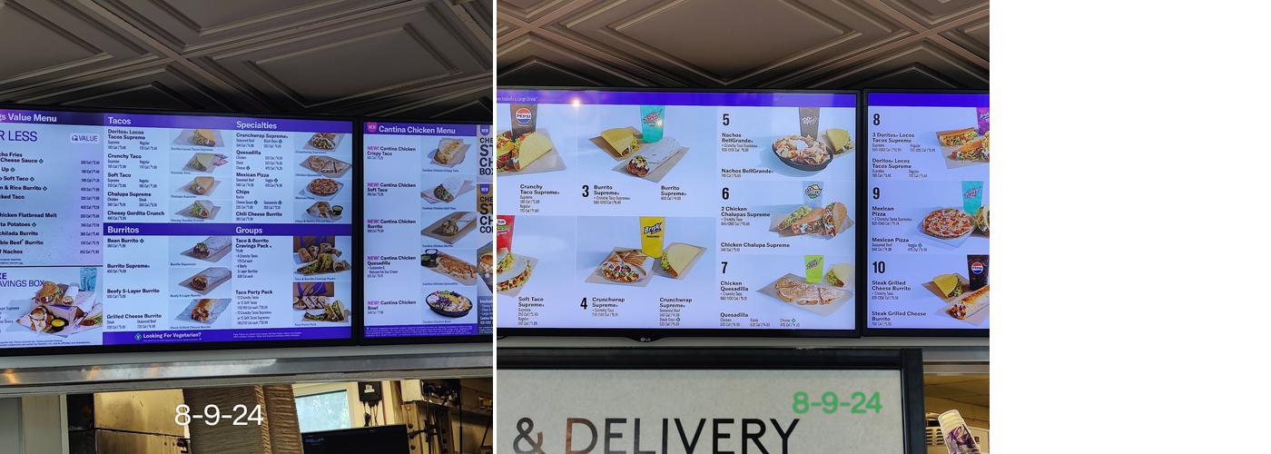 Taco Bell Menu