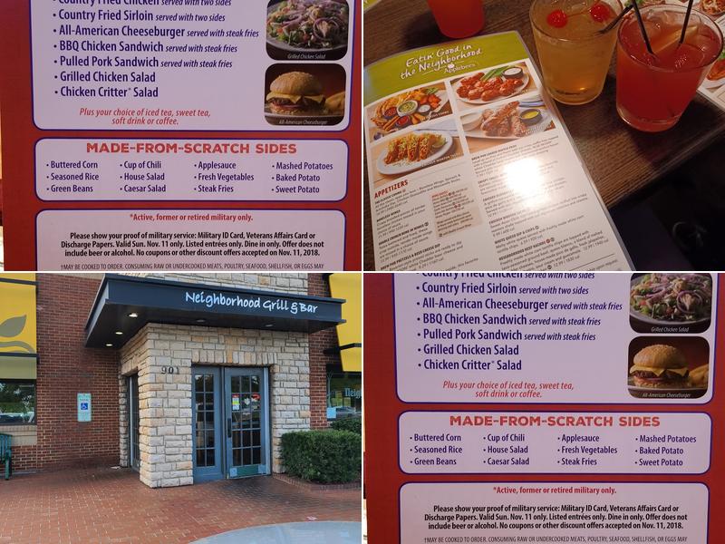 Applebee's Grill + Bar Menu