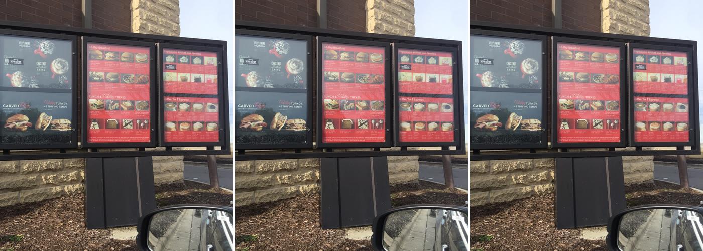 Starbucks Coffee Company Menu