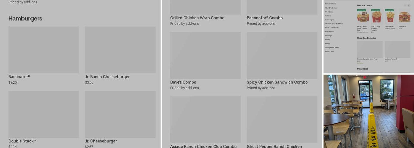 Wendy's Menu
