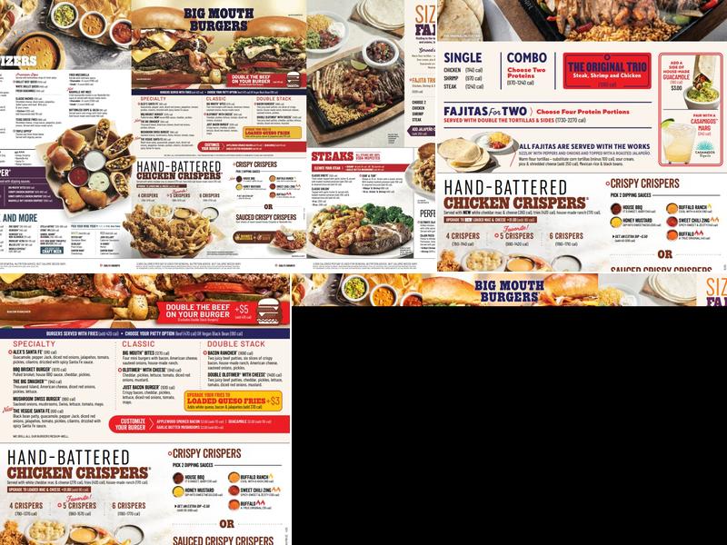 Chili's Grill & Bar Menu