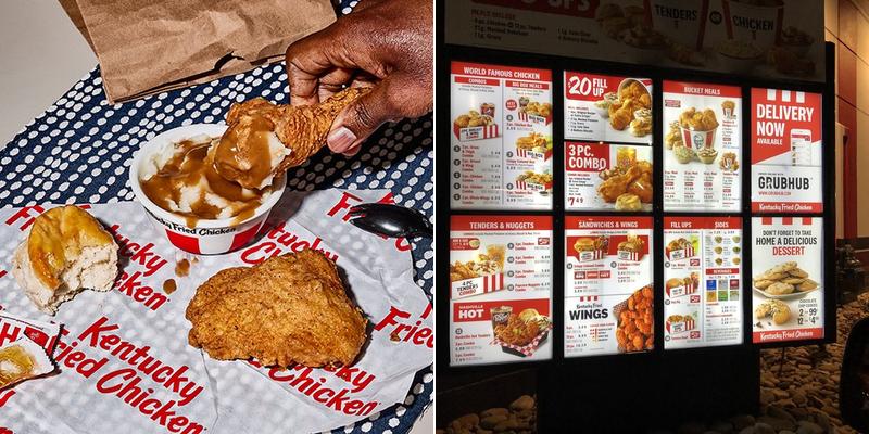 KFC Menu