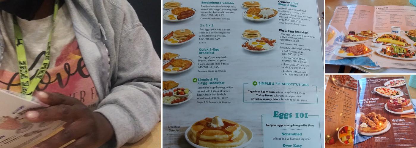 IHOP Menu