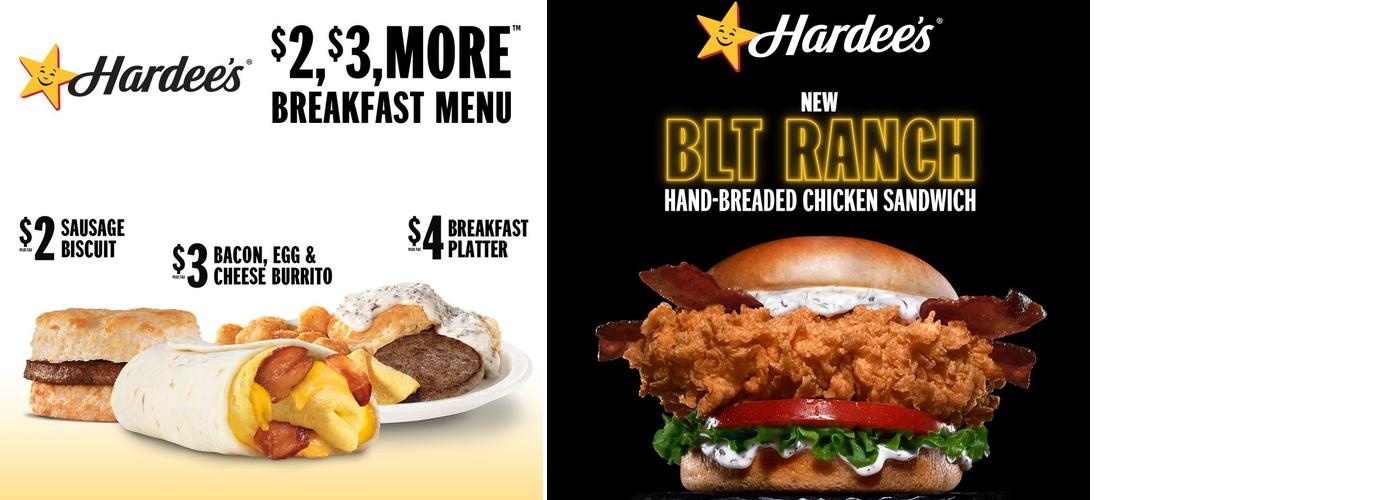 Hardee's Menu