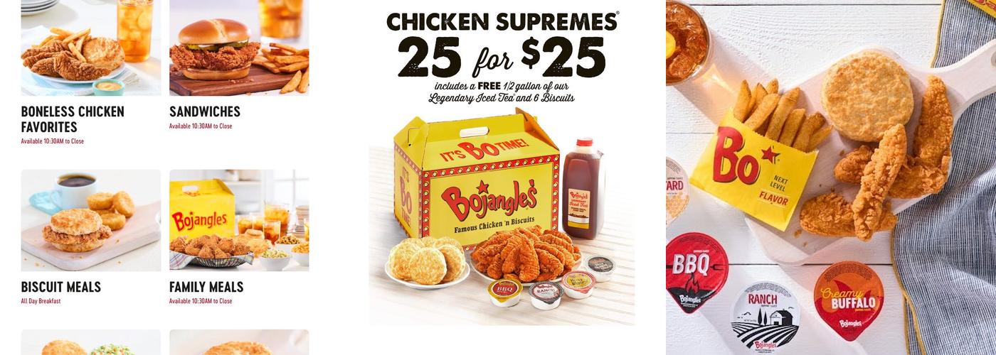 Bojangles Menu