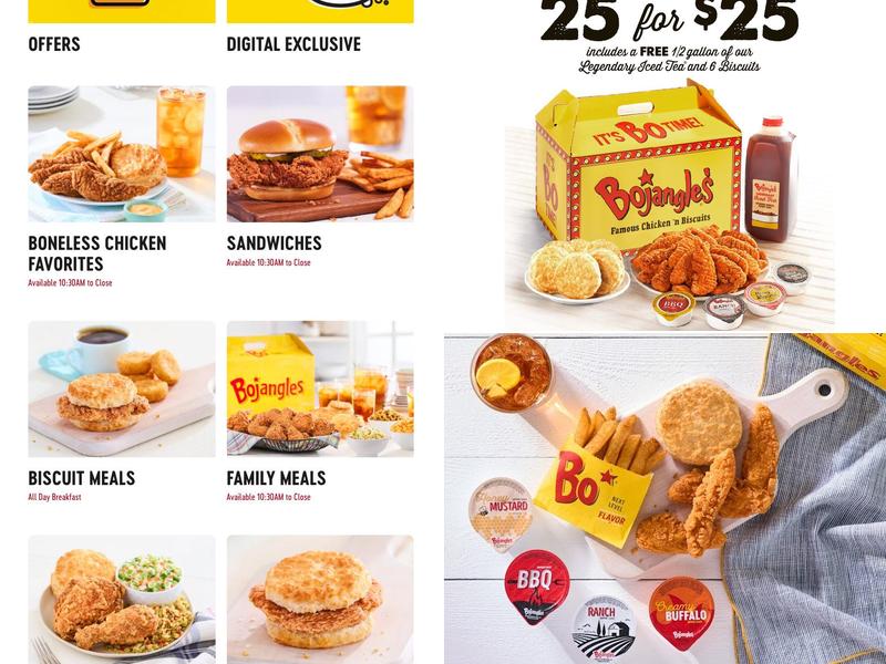 Bojangles Menu